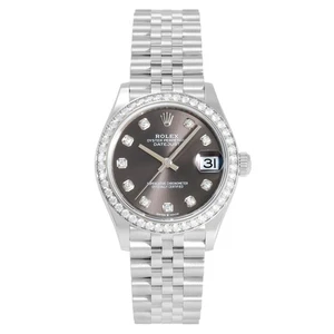 Rolex Datejust 31 278384RBR dark gray/10PD Dial  - Picture 1 of 6