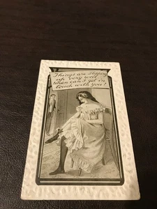 HUMOR - POSTED POSTCARD - THINGS ARE SHAPING UP VERY WELL...... - Picture 1 of 2