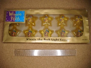 Disney Winnie the Pooh Light Shades x10 star shapes  - in box not used - Picture 1 of 13