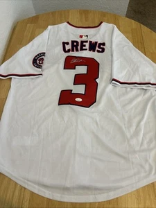 Dylan Crews Washington Nationals Autographed Jersey JSA Certified - Picture 1 of 7