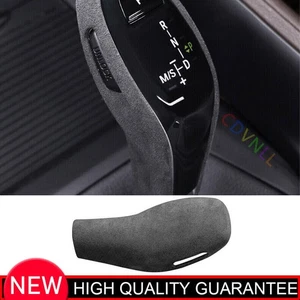Cubierta de perilla de cambio de marchas de gamuza gris para BMW X1 F48 2016-21 - Imagen 1 de 7