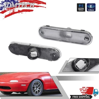 Carcasas de luces de señalización delanteras o traseras transparentes para Mazda Miata MX-5 1990-2005 Foto 1 de 4
