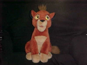 18" Kovu Plush Stuffed Toy From Disney The Lion King Very Rare Version  - Picture 1 of 2