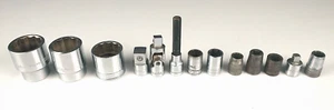 1/2" Drive Sockets Lot of 13 Blackhawk TrueCraft S-K Napa G202 - Picture 1 of 6