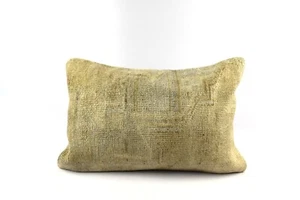 16x24 Kilim Pillow Cover Handmade Vintage Anatolian Lumbar Cushion Cover 4800 - Picture 1 of 4