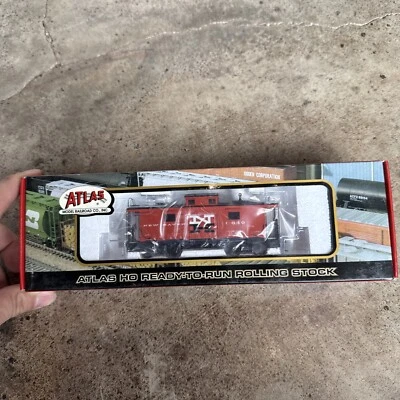 Atlas Railroad HO Gauge #6309-1 NE-6 Caboose New Haven Road #C-649 NOVO na Caixa - Imagem 1 de 3