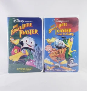 The Brave Little Toaster & The Brave Little Toaster Goes to Mars VHS Tapes - Picture 1 of 12