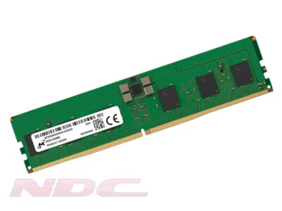 NEW Micron 16GB 4800MHz ECC Registered DDR5 Server RAM Memory RDIMM PC5-38400 - Image 1 of 2