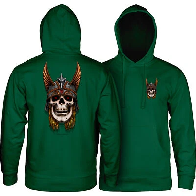 Powell Peralta Skateboard Hoody Anderson Skull Forest Green - Image 1 of 3