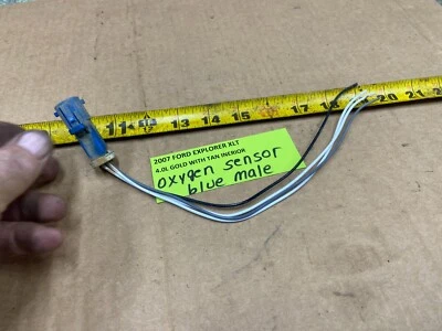 Ford Explorer 2006-2010 sensor de oxígeno conector de cableado macho azul Foto 1 de 4