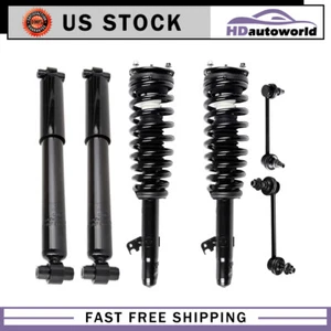 FWD Front Struts Rear Shocks Sway Bars for Ford Fusion Lincoln MKZ Mercury Milan - Picture 1 of 7