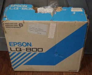 RARE Vintage Epson LQ-800 Dot-Matrix Impact Printer - Picture 1 of 3