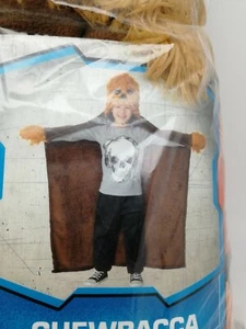 Star Wars Kuscheldecke / Bademantel mit Chewbacca Kapuze 100x100 cm NEU - Bild 1 von 7