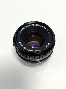 Canon FD 50mm 1:1.8 S.C. Objektiv / Sauberer Zustand ✅ - Bild 1 von 7