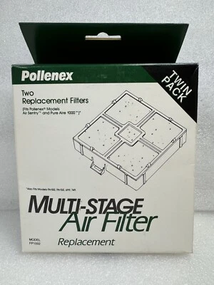 Two Pollenex Replacement Multi-Stage Air Filter FP1002 Air Sentry & Pure Aire - Image 1 of 4