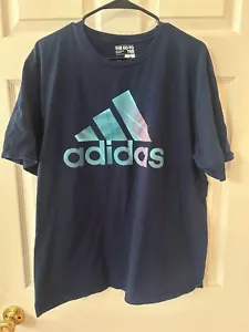 Adidas - The Go-To Tee - Camiseta azul manga corta para hombre talla X-grande - Imagen 1 de 7