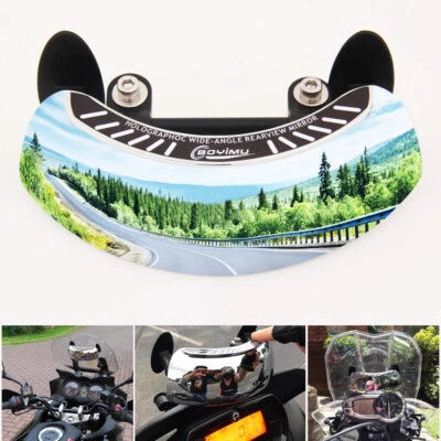 180° Windshield Rearview Mirror Fit Indian Chieftain Roadmaster Torque Four - Image 1 of 4