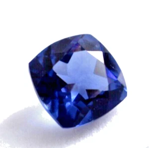 Blue Tanzanite 8.85 Ct Natural Attractive Cushion Shape Loose Gemstone - Picture 1 of 4