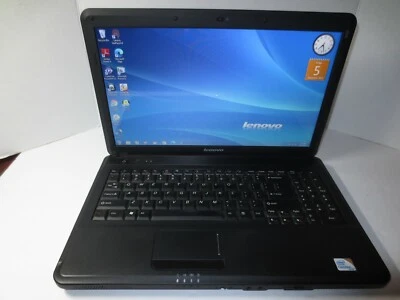 LENOVO G550-2958 15.6"CORE 2 DUO T6600@2.2GHz 3GB RAM 250GB SSD WINDOWS 7 OFF 13 Foto 1 de 4