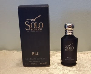 Luciano Soprani, Solo Soprani Natural Scent Blu edt 5ml miniatura profumo - Foto 1 di 7