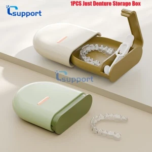 Portable Ortho Case Dental Retainer Box Denture Box Mouth Guard Organizer - Picture 1 of 14