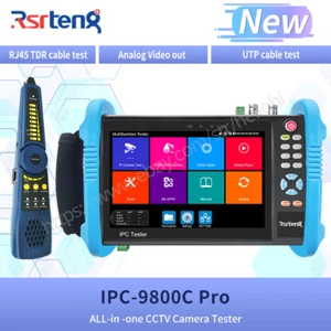 Rsrteng 7" 8K CCTV IP Camera Tester Network tester Cable Test tool IPC-9800C Pro - Afbeelding 1 van 13