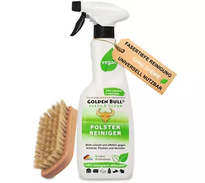 Polsterreiniger für Auto Sofa Polstermöbel 500ml mit Polster Reiniger Bürste - Bild 1 von 7