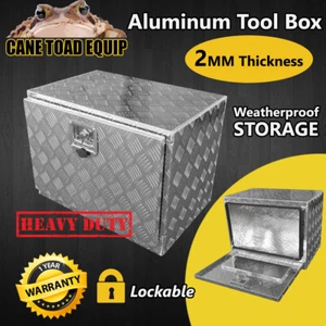 Tool Box Trailer Truck Pickup Underbody Underbed Storage Tool Box Aluminum - Picture 1 of 5