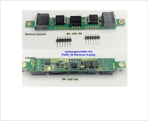 Solid State Relais SSR Evalboard 60VDC/20A Strom- Spannung- Temp.-Messung - Bild 1 von 3