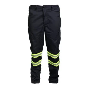 Premium High Visibility Safety Pants with Leg Zipper - Picture 1 of 8