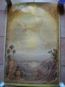 Poster Le chant des Toiles  Johfra Zodiac Leo 92 x 62 cm - Bild 1 von 2