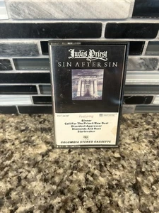 Judas Priest Sin After Sin Vintage Cassette Tape Pct 34787 - Picture 1 of 3