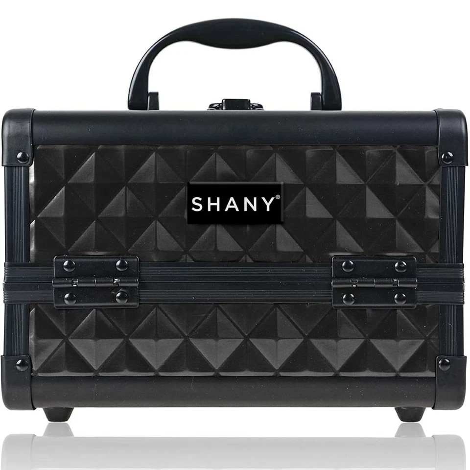 SHANY Mini Makeup Train Case With Mirror - Twilit