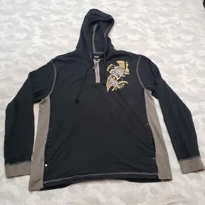 Crazy Shirts Mens XL Black Hoodie Long Sleeve - Image 1 of 4