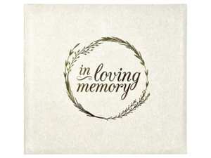 Álbum de recortes conmemorativo MBI In Loving Memory 12x12 (mismo envío cualquier cantidad) - Imagen 1 de 3