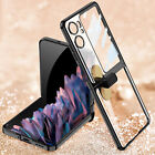 For OPPO Find N2 Flip Case Luxury Plating Hard PC Shockproof Phone Cover Shell