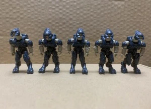 Mega Bloks Construx Halo Spartan warriors x5 - Picture 1 of 3