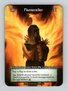 Flamecaller - Elite Avatar BETA Sorcery Contested Realm 2023 SCR - Imagen 1 de 2