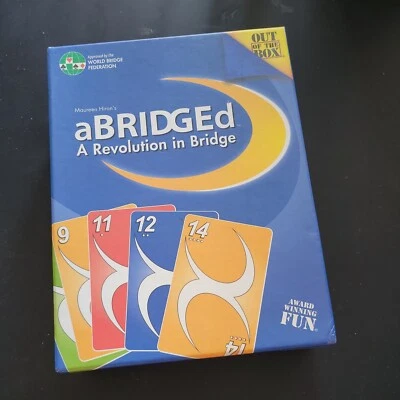 aBRIDGEd “A Revolution In Bridge” by Out Of The Box Card Game NEW! - Image 1 of 4