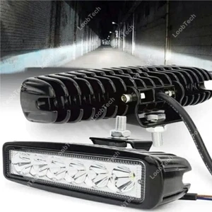 6LEDs Daytime Running Light Work Light Spotlight For Jeep Offroad ATV Pickup SUV - Picture 1 of 12