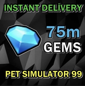 Pet Simulator 99 - 75 MILLION GEMS