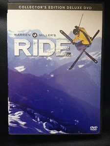 WARREN MILLER'S RIDE ~ SNOW SKIING / BOARDING ~ AS NEW DVD ~ NTSC ~ 121 MINS - Picture 1 of 2