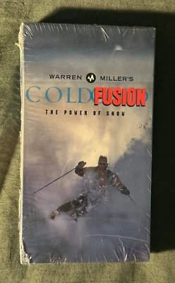 Warren Miller's Cold Fusion VHS The Power Of Snow Ski , Sealed — 第 1/4 张图片