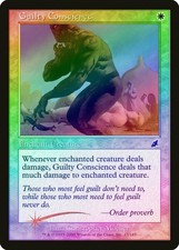 Guilty Conscience FOIL Scourge PLD White Common MAGIC GATHERING CARD ABUGames