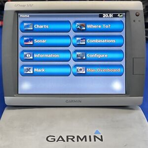 Garmin GPSmap 5212 GPS Chartplotter Display; Tested & Updated; See Details
