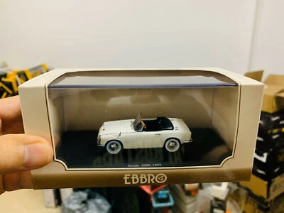 Ebbro 1/43 Scale Resin Model Car Honda S500 1963 White New in Box - Image 1 of 3