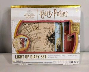 Harry Potter Wizard Light Up Diary Journal Activity Set, Stickers & Topper Pen - Picture 1 of 7