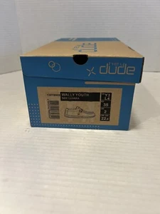 Hey Dude Wally Sox Sahara Shoes Size Youth 3 New In Box - Picture 1 of 5