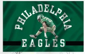 Philadelphia Eagles Saquon Barkley NFL Football 3x5 ft Classic Retro Flag Banner - Picture 1 of 1