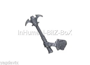 ENCH21 BRAS MASSE CAVALIER SANG FROID ELFE NOIR WARHAMMER BITZ DARK ELF - Picture 1 of 1